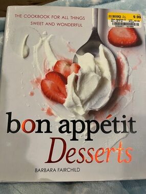 Bon appetit Desserts Cookbook – hardcover